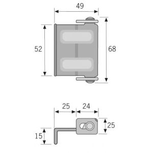 abus lock sw1 dimensions