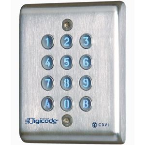 cdvi kcin keypad access control