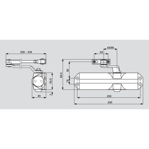 dorma door closer ts68 dimensions