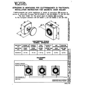 opera 18101 installation instructions