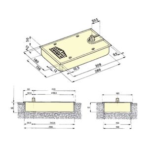 sevax floor closer tsa dimensions 2