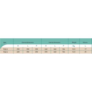 technomax hotel line tse dimensions