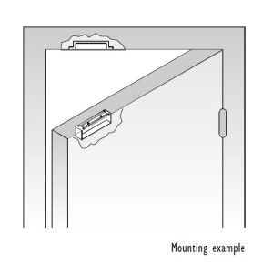 cdvi v3e mortice magnetic lock installation