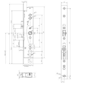 eff eff mediator lock dimensions