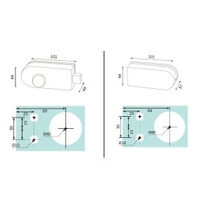 903-13 bolt lock glass door WC dimensions (2)