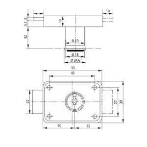 burgwachter mz83 lock dimensions