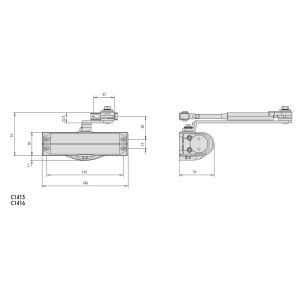 cisa c1415 smart plus dimensions