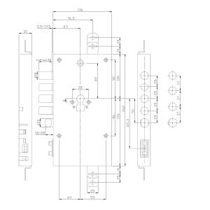 fiam x1r dimensions drawing