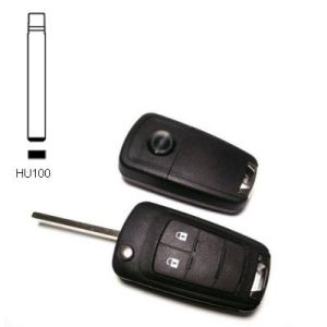 opel car key shell ope-035