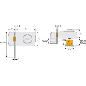 abus rim lock 7030 dimensions (2)