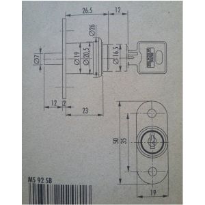 burgwachter ms 92 lock dimensions