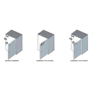 electromagnetic lock M-70 installation