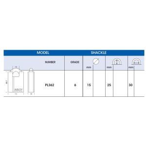 abloy pl362 padlock_dimensions