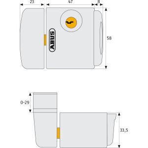 abus fts 3003 installation