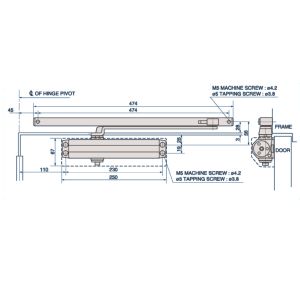 ryobi 2550 sliding dimensions