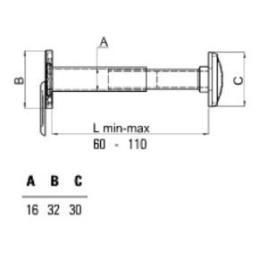 securemme 016dx door viewer dimensions (2)