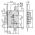 cisa evolution e6515 lock dimensions