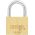 abus 7550 brass security padlock