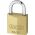 abus brass padlock 6525