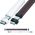 abus door bar pr2600 brown-white