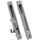 domus kliklok 7610Z lock aluminium door silver