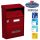 technomax letterbox mimosa red