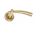 knob323 brass zp single