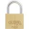 abus 7540 brass security padlock