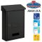 technomax letterbox angelica black