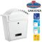 technomax letterbox gardenia white