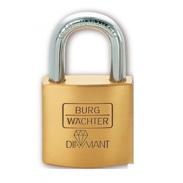 Burg Wachter D 600 Diamant Λουκέτο ασφαλείας ορειχάλκινο